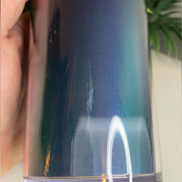 🌟NWT Starbucks Iridescent Teal Green Blue Holographic Tumbler St. Patrick’s Day - Picture 9 of 12